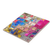 カラフルなガラス・ブロックの質 タイル (側面)