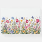 カラフルなガーデンボホー ワイルドフラワーズ ゲストブック (裏面)