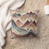 カラフルなキャニオン クッション (ブランケット)