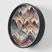 カラフルなキャニオン 壁時計 (傾斜)