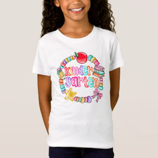 カラフルなキャンディブレスレット 幼稚園 Tシャツ