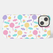 カラフルなキャンディ iPhoneケース (裏面横)