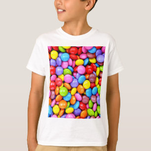 カラフルなキャンデーの写真 Tシャツ