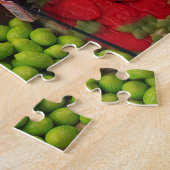 カラフルなキャンデーの甘い店 ジグソーパズル (側面)