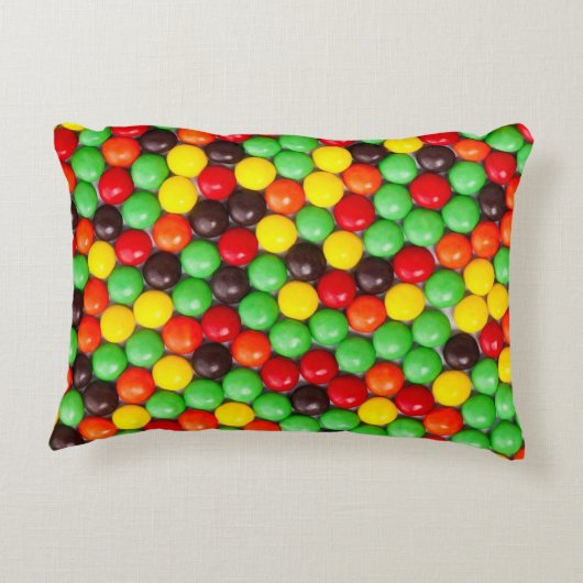 カラフルなキャンデー アクセントクッション (裏面)