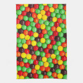 カラフルなキャンデー キッチンタオル (縦)