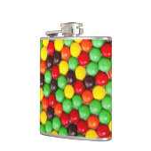 カラフルなキャンデー フラスク (左)