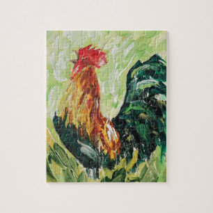 カラフルなキースRoosterRooster ジグソーパズル