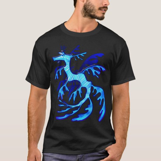 カラフルなクマノミ 海のオレンジ色の魚 ペット装飾 Tシャツ (正面)