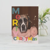 カラフルなクリスマスの写真 (スタンド正面)