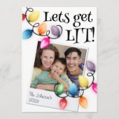 カラフルなクリスマスイルミネーションの写真 クリスマス (正面)