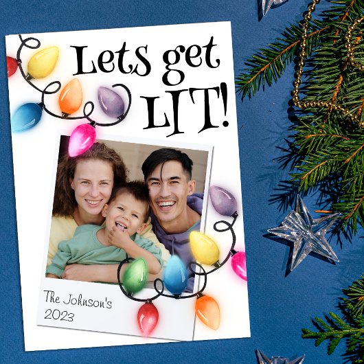 カラフルなクリスマスイルミネーションの写真 クリスマス