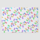 カラフルなクリスマスイルミネーション  薄葉紙 (正面)