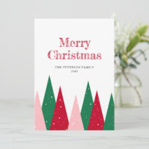 カラフルなクリスマスツリー モダン 非写真