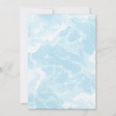 カラフルなグラフィティスタイルのプールパーティー招待状 招待状 (裏面)