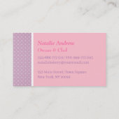 カラフルなケーキはベーカリーの名刺をぽんと鳴らします 名刺 (裏面)