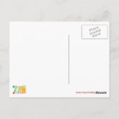 カラフルなココペリ ポストカード (裏面)