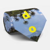 カラフルなコロラド州のロッキー山脈のタイ ネクタイ (ロール)