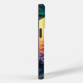 カラフルなサスクワッチの風景 Gone Squatchin' Case-Mate iPhoneケース (裏面 / 右)