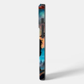 カラフルなサスクワッチの風景 Gone Squatchin' Case-Mate iPhoneケース (裏面 / 左)