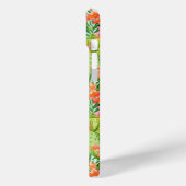 カラフルなサボテンの花の水彩画デザインのカスタムオーダー Case-Mate iPhoneケース (裏面 / 左)