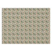 カラフルなサボテンパターン テーブルクロス (正面(横))