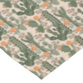 カラフルなサボテンパターン テーブルクロス (アングル)