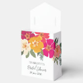 カラフルなサマーガーデン ブライトフラワーブライドシャワー フェイバーボックス (オープン)