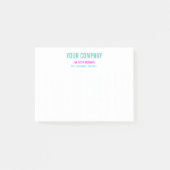 カラフルなシャドウ名カラフルなノート ポストイット (正面)