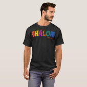 カラフルなシャロムTシャツのコピー Tシャツ (正面フル)