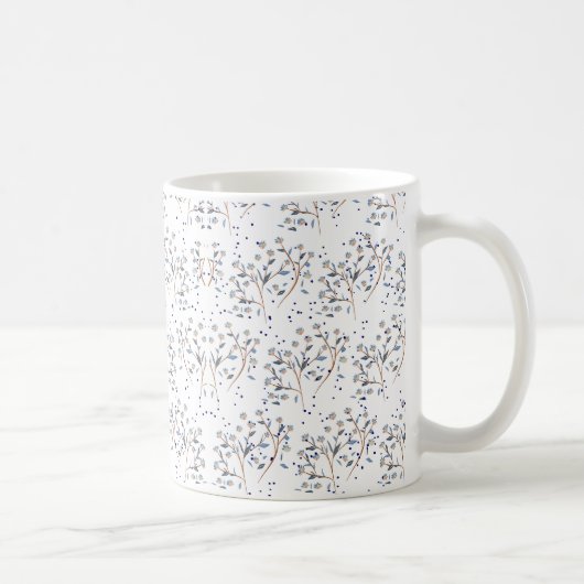 カラフルなジャイプールの野花 コーヒーマグカップ (右)