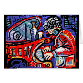 カラフルなジャズ* ALBRUNOのユニークなDIGITALの芸術