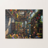 カラフルなジャマイカの花屋の内装 ジグソーパズル (横)