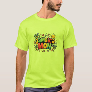カラフルなジャマイカ・モン Tシャツ