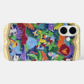 カラフルなジャングルの動物 Case-Mate iPhoneケース (裏面 (横))
