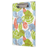 カラフルなジャングル象 クリップボード (左)