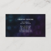 カラフルなジンクス 名刺 (裏面)