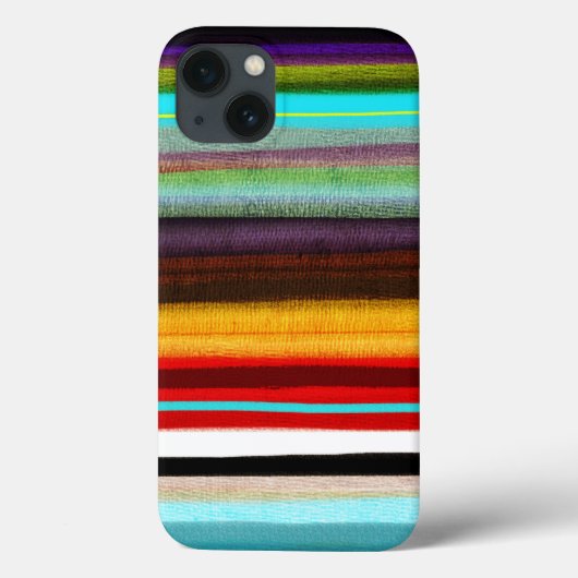 カラフルなストライプ模様 Case-Mate iPhoneケース (裏面)