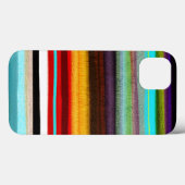 カラフルなストライプ模様 Case-Mate iPhoneケース (裏面 (横))