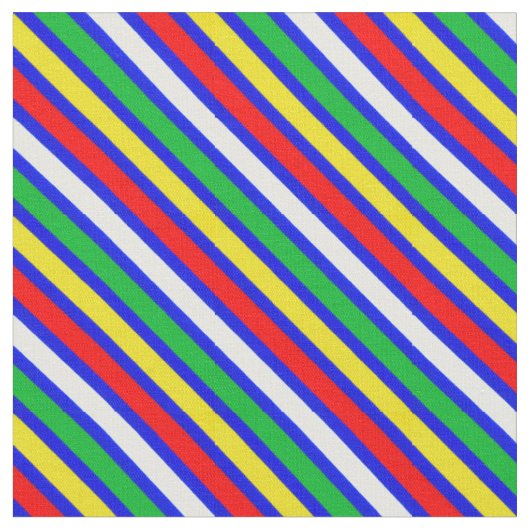 カラフルなストライプ ファブリック (クローズアップ)