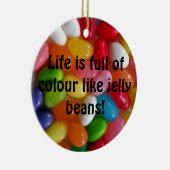 カラフルなゼリー菓子キャンデー セラミックオーナメント (右)