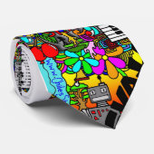 カラフルなタイ ネクタイ (ロール)