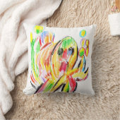 カラフルなタコ クッション (ブランケット)