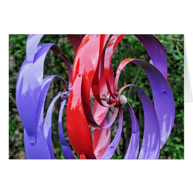 カラフルなタービン・ブレード (正面横)