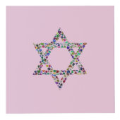 カラフルなダビデの星 フォトキューブ (右)