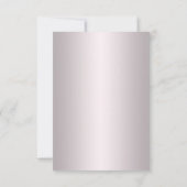 カラフルなチューリップの花束 保存日付カード 招待状 (裏面)