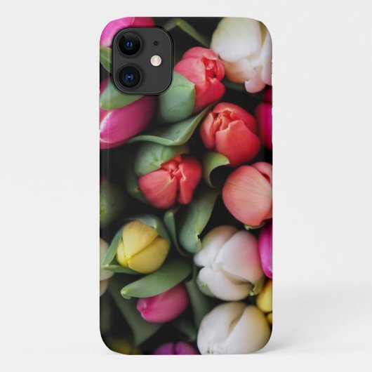 カラフルなチューリップ イースター 春 Case-Mate iPhoneケース (裏面)
