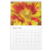 カラフルなチューリップ カレンダー (2月 2026)