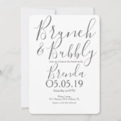 カラフルなチーター柄のパターンが現代のウェディングに 招待状 (正面)