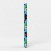 カラフルなテントウムシと花柄 Case-Mate iPhoneケース (裏面/右)